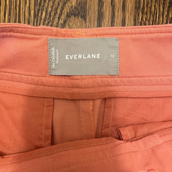 Everlane pink cotton shorts size 10 - Picture 3 of 3